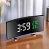 LED Alarm Clock with Temperature and Humidity Display Modern Simple Design