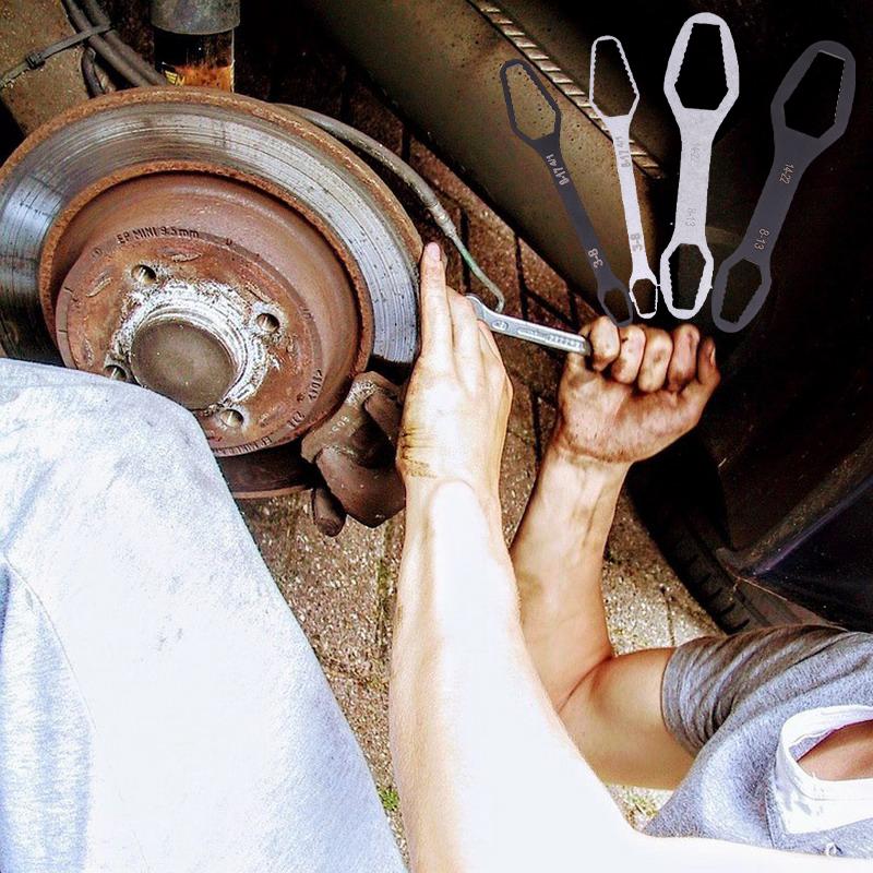 Universeller Torxschlüssel Selbstanziehend Verstellbarer Brückenschlüssel Brett Doppelkopf-Torxschlüssel Handwerkzeuge Für Fabrik