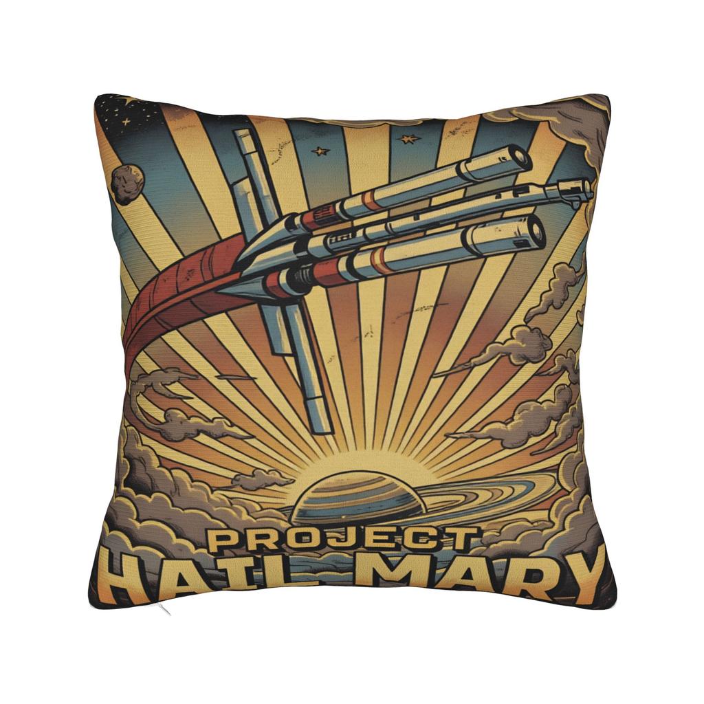 Project Hail Mary Pillow Case Morden Pillow Cover Soft Pillowcases For Office Car Home Decor