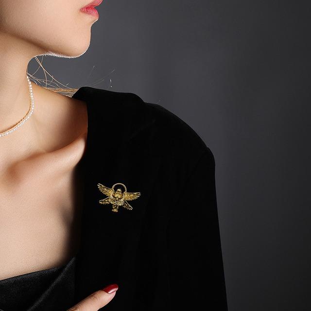 Senior brosjer blomst blad brosje pins for kvinner dress anheng mote brosjer smykker