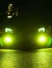 Super Bright H3LED Fog Lamp 12V24V (10V~60V) Regular Car to Truck Fog (Lemon Green Yellow)