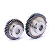 1 Pezzo Modulo 1 Pignone Ingranaggio Cilindrico Metallo CNC Ingranaggio di Trasmissione Meccanica Foro 6~25mm Acciaio 45# 1M 40~100 Denti Pignone Motore Ingranaggio Convesso