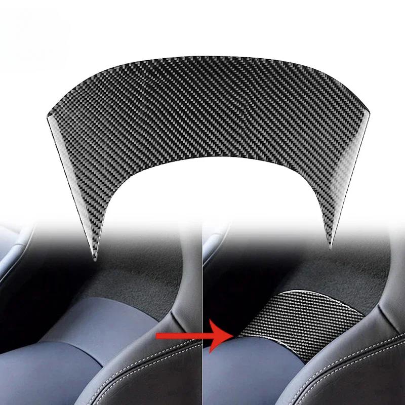 Auto Hinten Mitte Abdeckung Dekoration Zierleiste Aufkleber Kohlefaser Formteile für Chevrolet Corvette C7 2014 2015 2016 2017 2018 2019