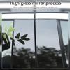 For Ford Territory 2019-2021 Car Mirror Effect Car Door Middle Column Window Center BC Pillar Post Cover