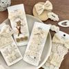 4Pcs Kids Bow Bb Hair Clips Hair Bangs For Girl Ins Flower Hairgripes Candy Color Fresh Daisy Waterdrop Hairpins Baby Bows