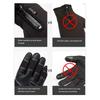 Winter Warm Gloves Men Women Touch Screen Waterproof Windproof Non-Slip Grips Glove for Cycling Driving Running Hiking
