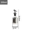 Ruhan Stainless Steel & Glass Oil & Vinegar Dispenser Set, 500ml (9-Pack)