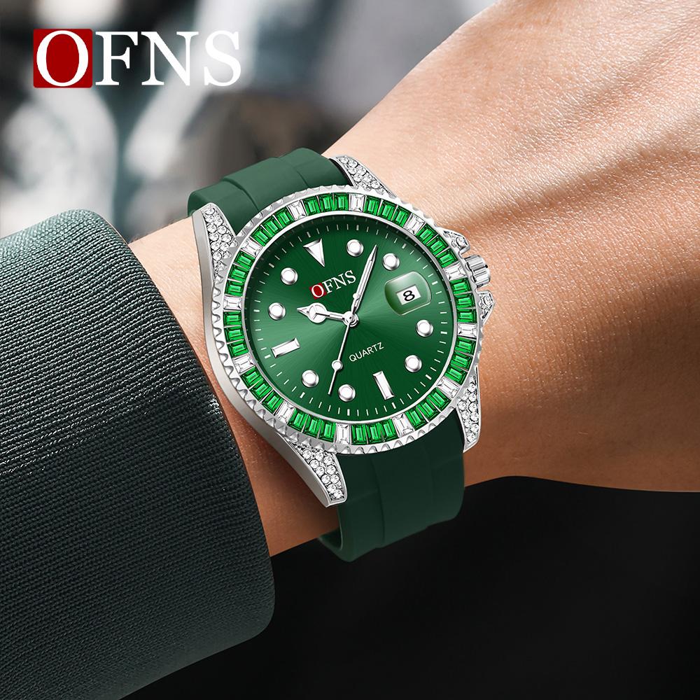 Fashion Luxury Mens Quartz Watch Calendar Display Luminous Pointer Stainless Steel Waterproof High Quality Mens Watch