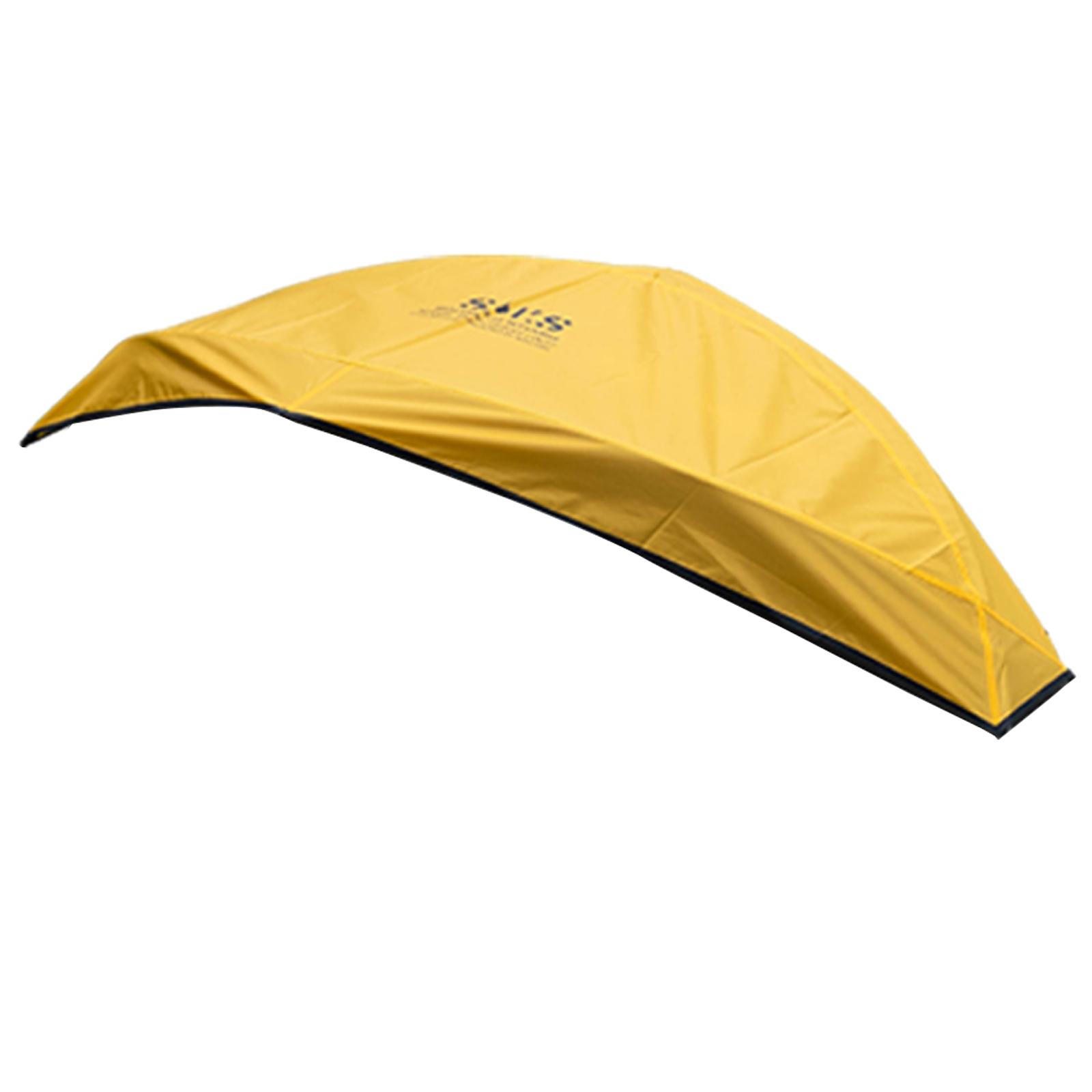 Outdoor Sws Tent Canopy Insulated Portable Tarp Sunproof Camping Sunscreen Waterproof Canopy Top for Travel Hiking Accessories жёлтый