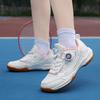 Kids Badminton Shoes Boys Girls Lightweight Cushioned Sports Sneakers Tennis Table Training