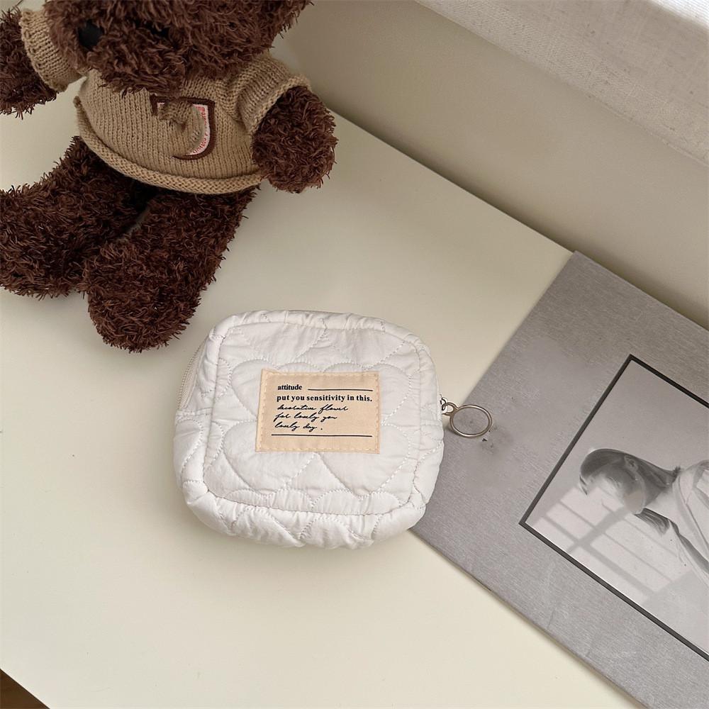 Women's Cosmetic Bag Zipper Cute Travel Neceser Toiletry Organizer Bag Set Girl Wash Make Up Sanitary Pads Lipstic Cases Bag