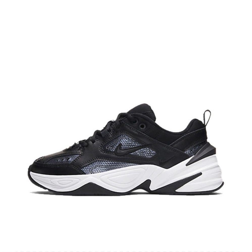 Nike M2K Chunky Sneakers Women's Low top Black CJ9583-001(Team133-)