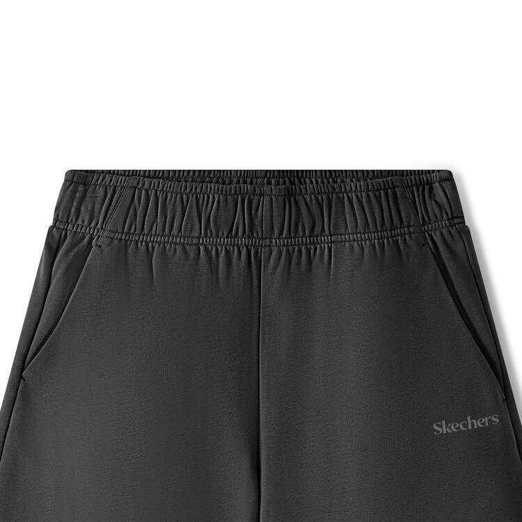 Skechers Versatile Casual Breathable Comfortable Five-Point Sports Shorts Men shorts Carbon-Black L225M099-0018