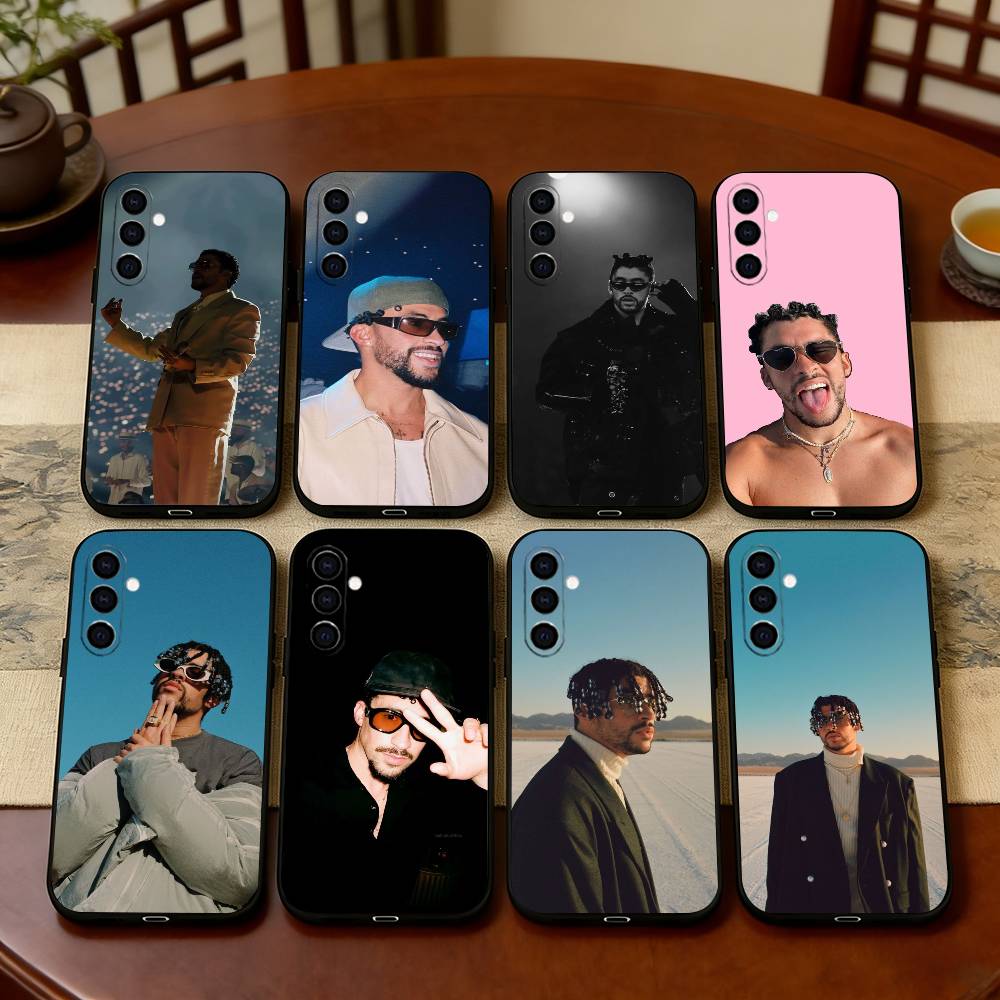 Bad B-B V-Vibes Phone Case For Samsung Galaxy A73,A72,A71,A70,A53,A52,A51,Others Soft Black Cover