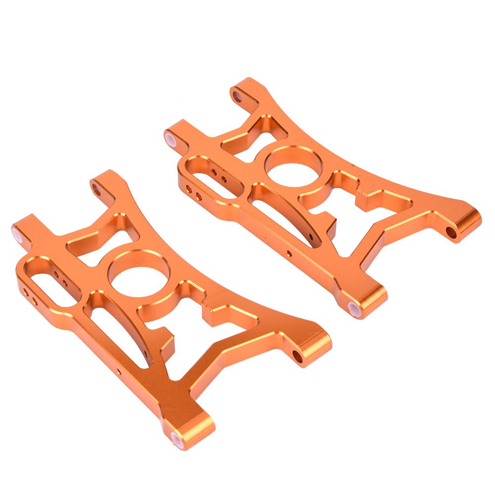 Durable Aluminum Alloy Rear Upper Arm for RC 1 5 HPI Racing Car Baja RC Vehicle Orange