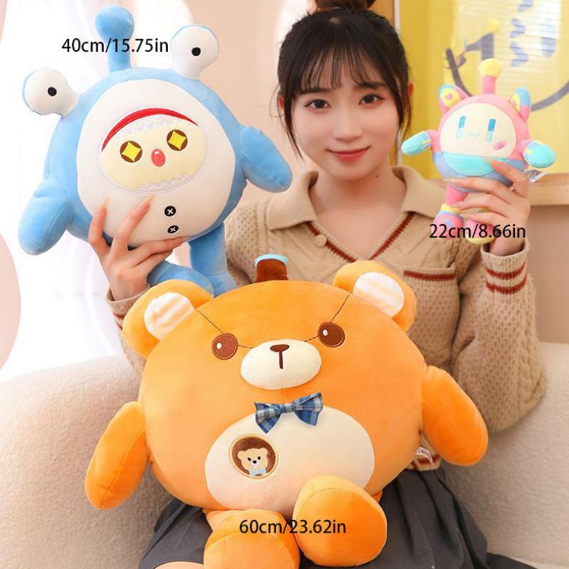 Eggie Plüschtier Niedliche und knuddelige Eierwagen-Verkäufer-Puppe