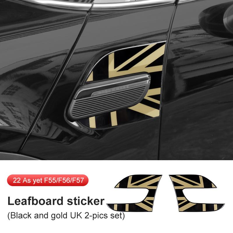 For BMW MiNi F56/55 Decorative Stickers Mini Cooper F56/55 Turn Signal Stickers Modification Interior Stickers