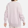 Nike Letter Print Crew Neck Sweatshirt Women Tops Pink FN3655-019