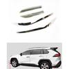 Accessoires de voiture compatibles avec Toyota RAV4 2019-2025 Ensemble de 4 pièces de protections d'angle de pare-chocs avant+arrière Extérieur