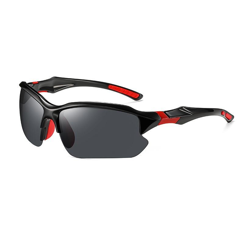 Occhiali da Sole da Ciclismo Ultimi Modelli Protezione UV per Uomo Donna Antiriflesso Antivento Occhiali da Sole Montatura Grande Occhiali da Esterno Maschera UV400