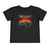 1970 Barracuda HEMI Toddler T-Shirt – Retro Muscle Car Sunset Tee
