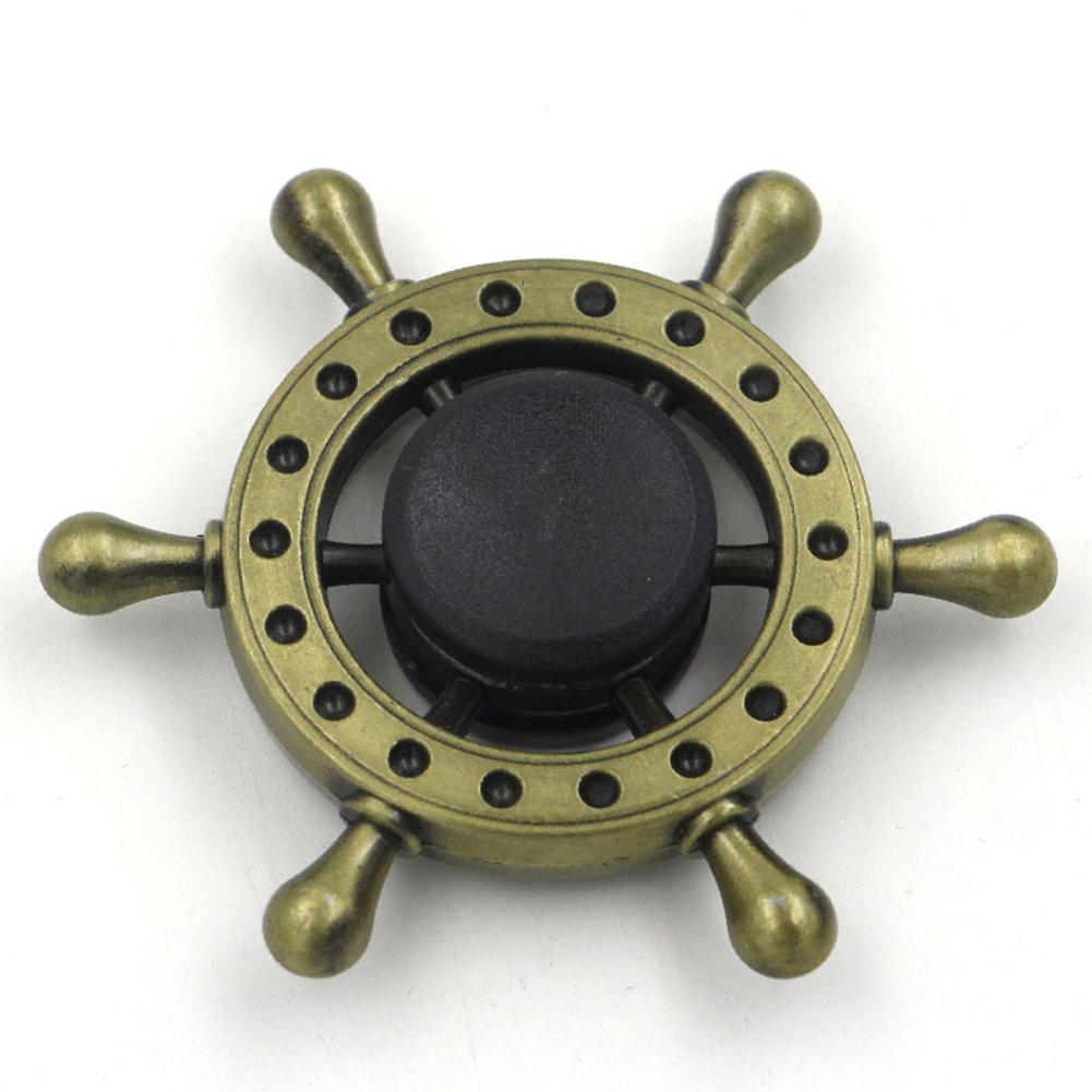 Alloy Fingertip Spinner Toy Creative Anti Anxiety Gift Fingertip Rotating Decompression Toy