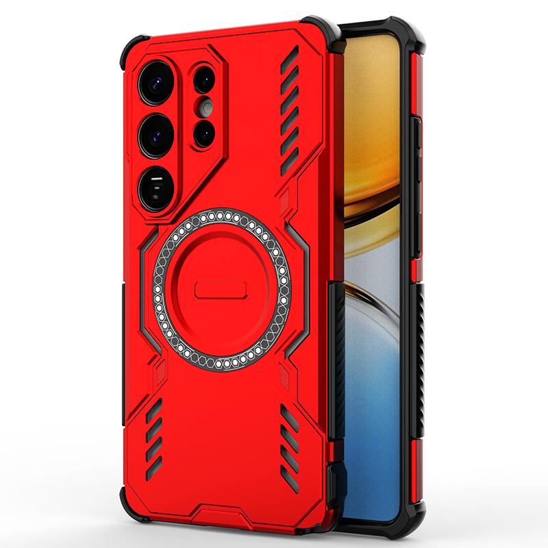 KEYSION Hollow Heat Dissipation Case for Samsung S26 Ultra 5G Magnetic Cooling Shockproof Phone Cover for Galaxy S26 S26+ Plus