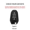 Leather Car Key Case Cover for Peugeot 308 408 508 Citroen C4L C6 C3-XR Picasso DS3 DS4 DS5 Shell Keychain for Peugeot
