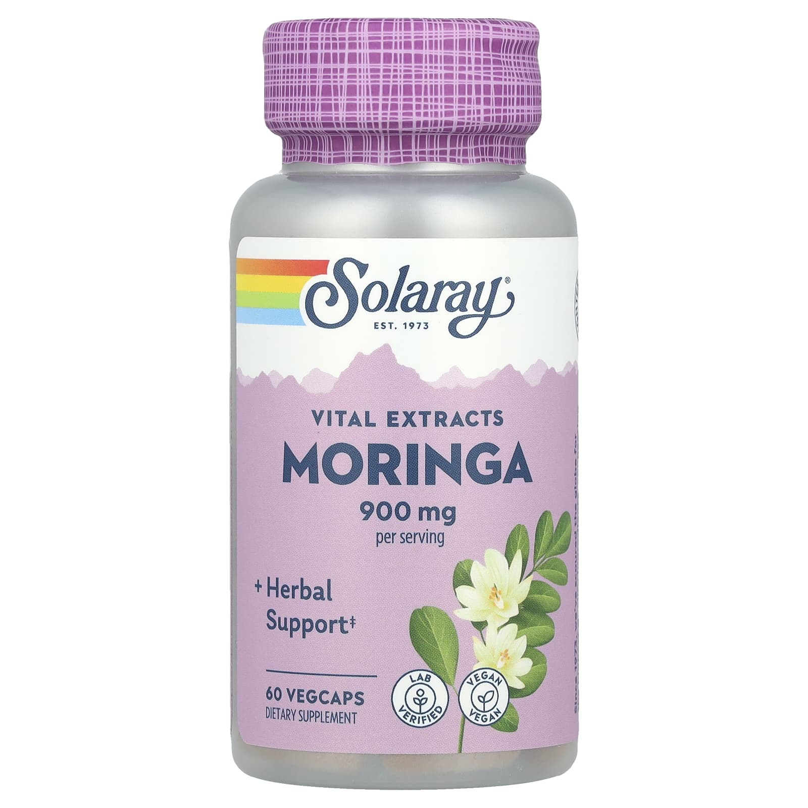 

Moringa, 900Mg, 60 Veggie Capsules (450Mg per Capsule)