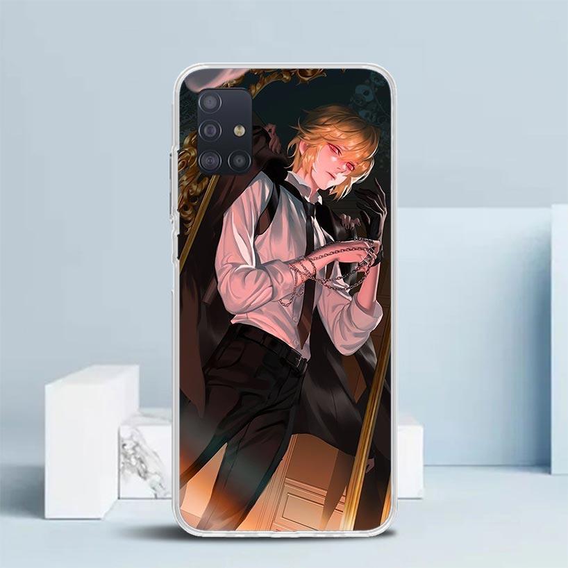 Huner X-Hunters Kurapika Soft Cover for Samsung Galaxy A12 A22 A32 A52 A72 A02S Phone Case Note 20 Ultra 10 S10 Plus A51 A71 A50