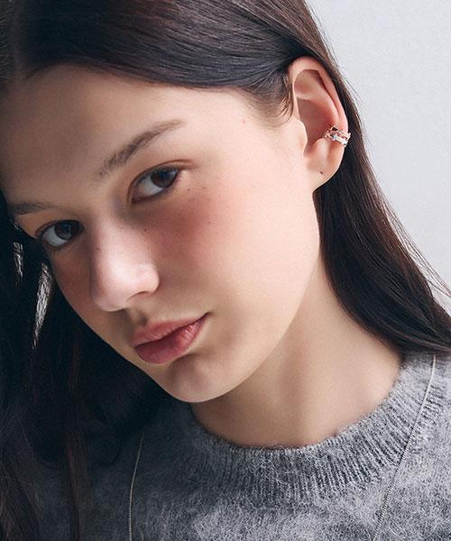 Dana Burton Point Bead Ear Cuff