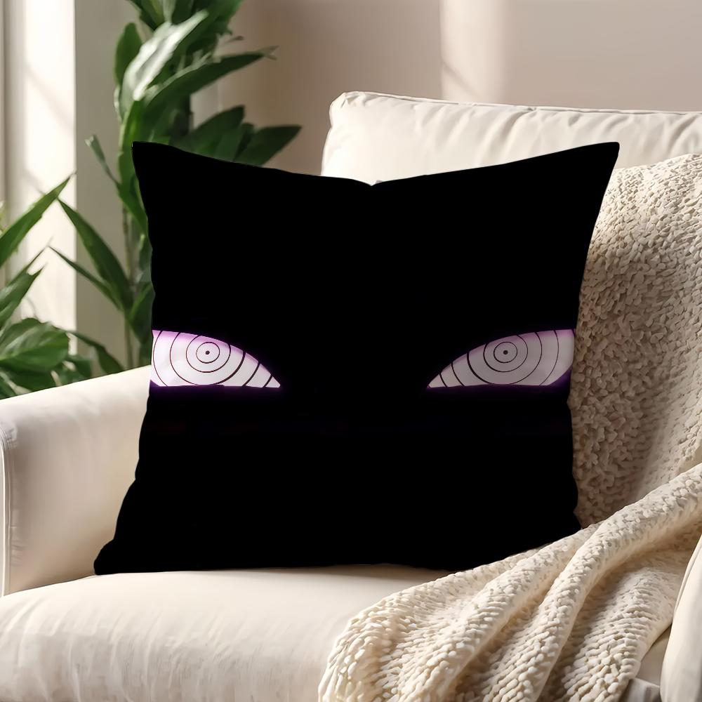 Funny NNarutoS eye cushion cover For Pillow Printing Sofa Decoration Home Car Room Coffee Shop Office Nordic Simplicity