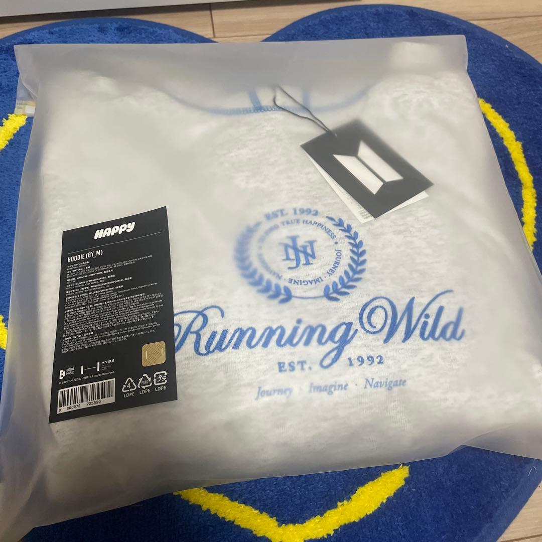 [Б/У] Толстовка JIN HAPPY RUNNING WILD