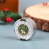 1:12 Dollhouse Miniature Christmas Cookies Biscuit Candy Gift Box Tin Box Model Home Living Scene Decor Toy