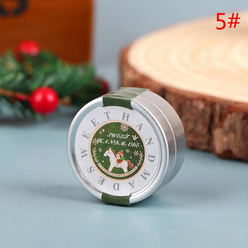 1:12 Dollhouse Miniature Christmas Cookies Biscuit Candy Gift Box Tin Box Model Home Living Scene Decor Toy