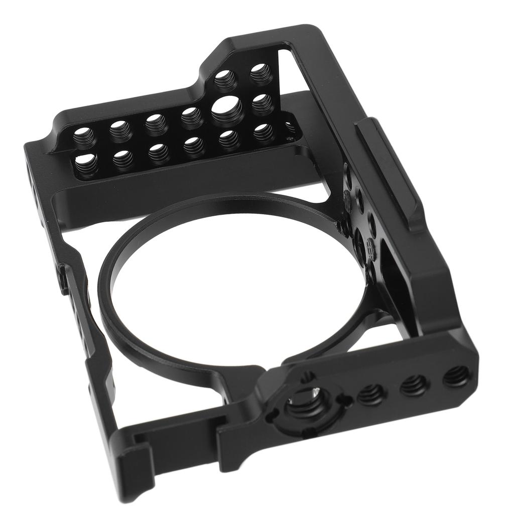 Camera Cage Aluminum Camera Cage Camera Accessories with Cold Shoe Mount for RX100 M1 M2 M3 M4 M5 M6 M7