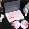 Blank Page Design Transparent Sticker Storage Book  Collecting Nail Stickers