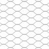 Hexagonal Fence Gray 1.6 X 10 M PVC