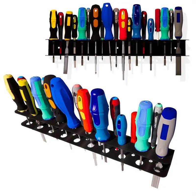 Metal Fier Art Tool Organizator Fante cu mai multe orificii Șurubelniță Clește ascuțit Display de depozitare