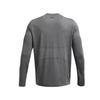 Under Armour Rush Seamless Soft Knit Long Sleeve Quick Dry T-Shirt Men Tops Gray 1379282-025