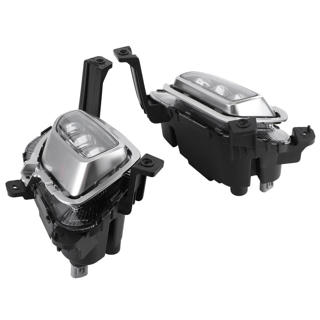 Daytime Running Light LED with Fog Lamp Cover Front Bumper Fit for Kia Seltos 2020‑2021