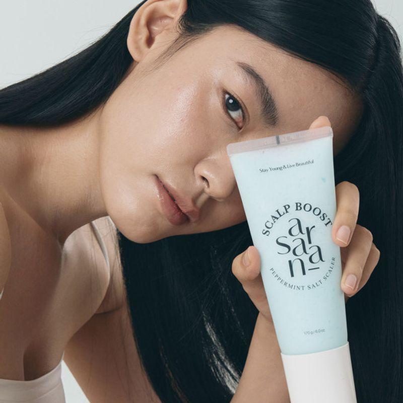 Saranara Scalp Boost Pepparmynta Salt Skalpextraktor 170g