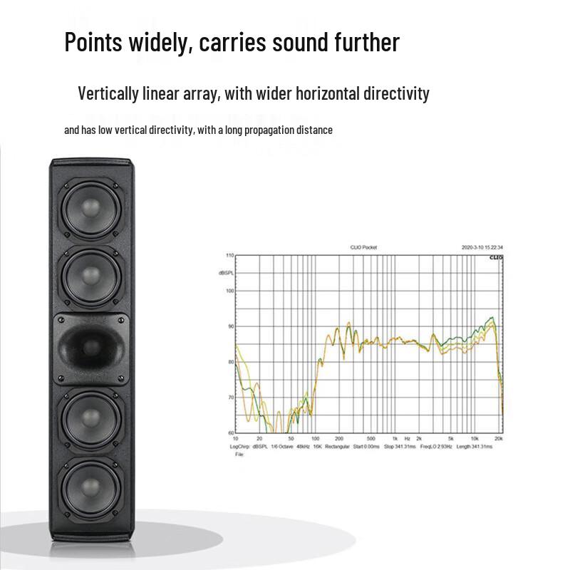 TAKSTAR TSC-404 Indoor Wall-Mounted Sound Column Speaker