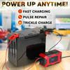 FAST 12V 6A Intelligent Car Motorcycle Battery Charger Smart Digital LCD Display Lead Acid Battery Pulse Charger Maintainer