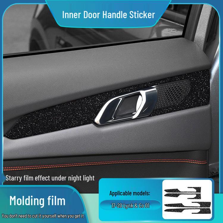 Sternenhimmel-Folie für Lynk&Co 01 Innenraum, Beschädigungsfreie Ersatzlösung für Modifikation: Modelle 02, Flammpunkt 05, Matt 06 Aufkleber.