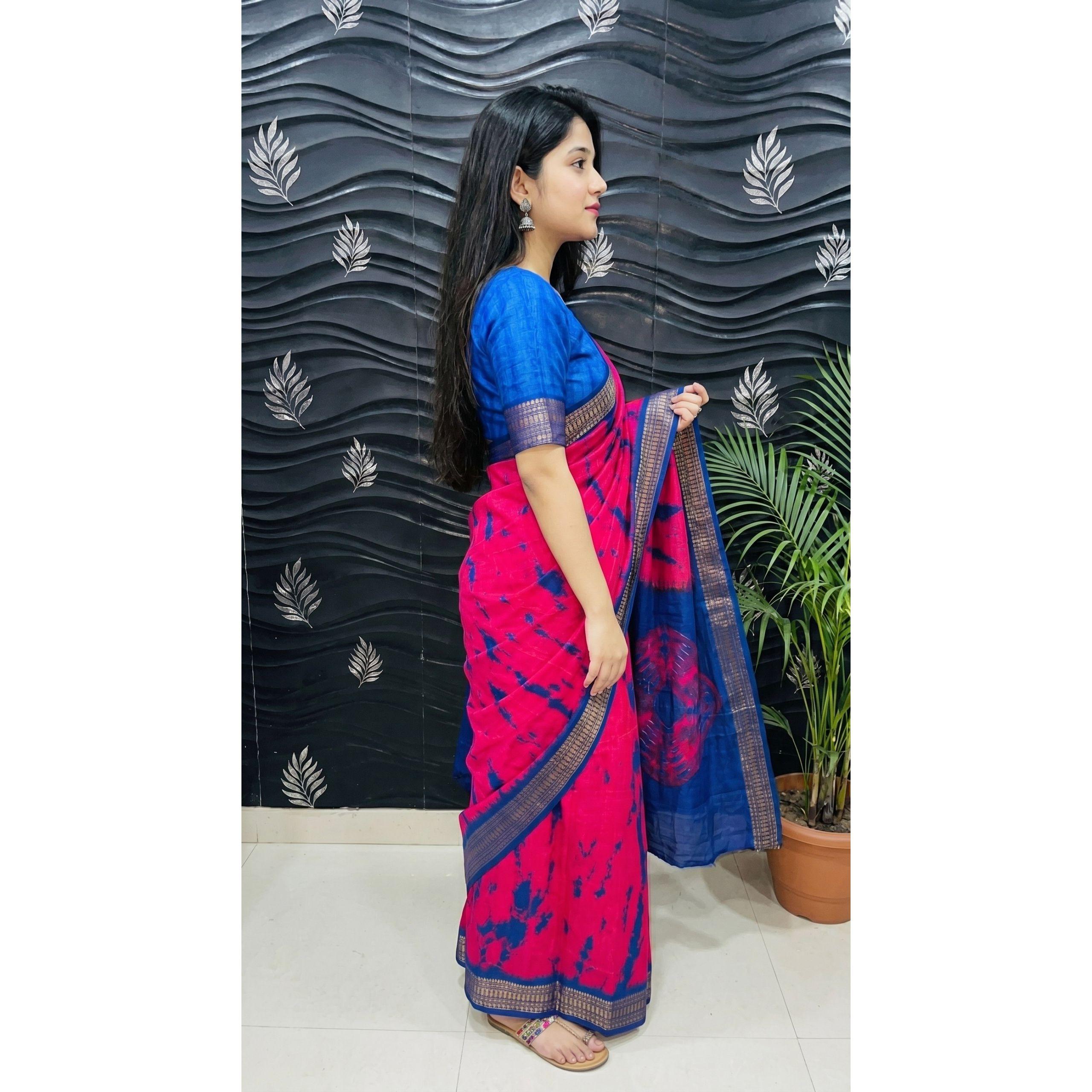 NEW LAUNCH – Designer Freehand Dola Silk Saree Collection