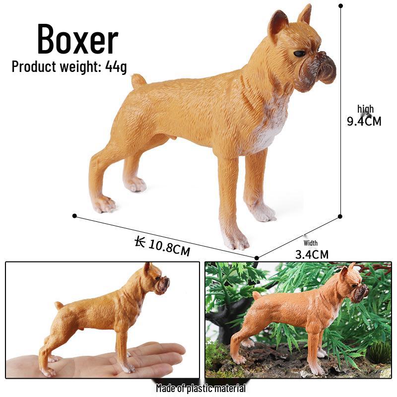 Cross-Border Animal Toy Set: Sheep, Cow, Horse, Donkey, Goat, Poultry Plastic Models