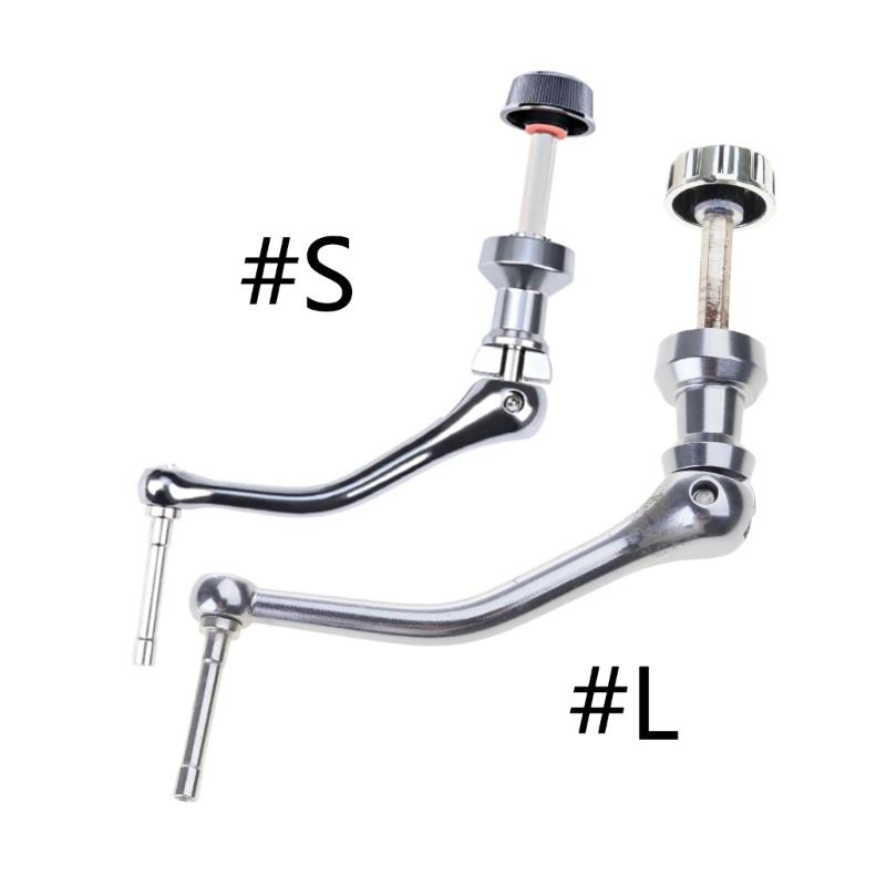 Fishing Reel Arms Grip Hex Shaft Rod Designed Fit for Most Fishing Spinning Reel