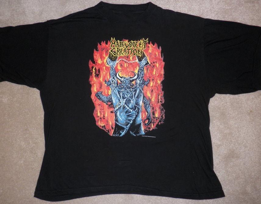 Malevolent Creation European Tour 1991 Gift For Fans Unisex All Size Shirt DO48 Unisex T-Shirt XXXXL