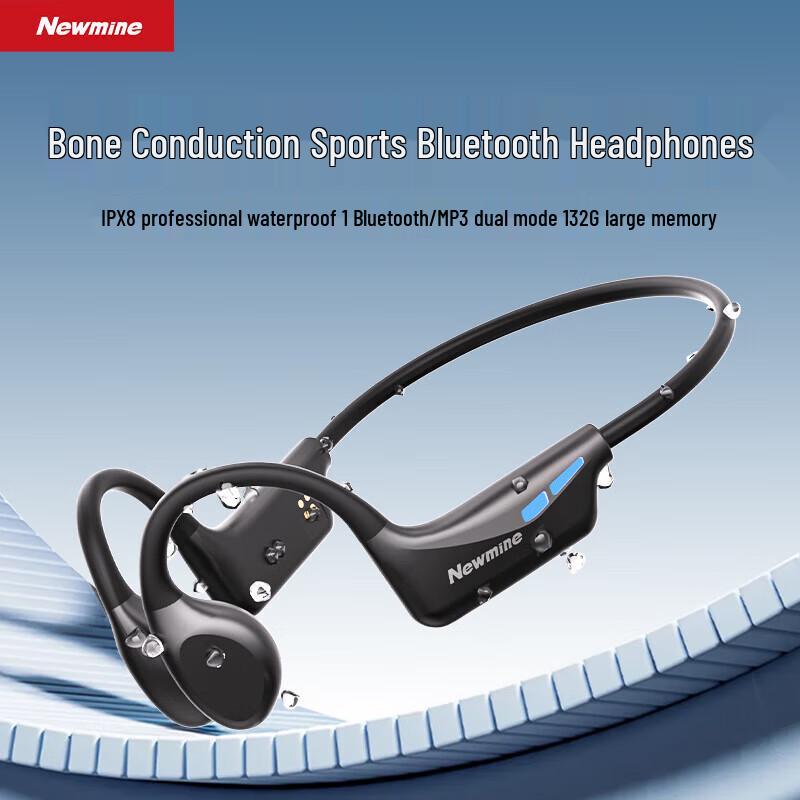 

Newmine H50Pro 32GB Bone Conduction Bluetooth Sports Headphones